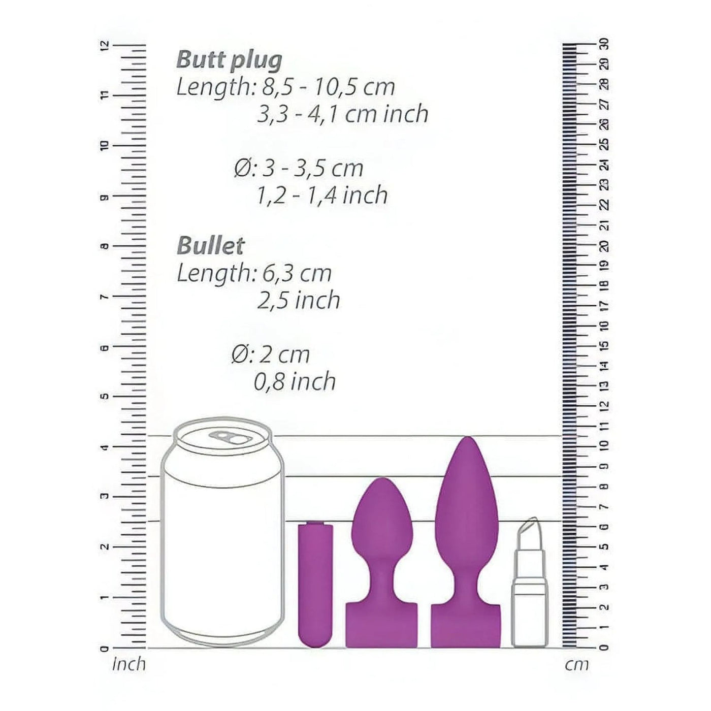 Super Anal Kit 6 pezzi