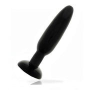 Super Soft Anal Plug - Black, 14 cm
