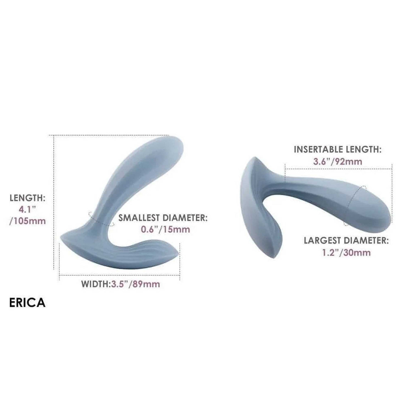 Svakom Erica Vibratore Doppia Funzione APP Controlled