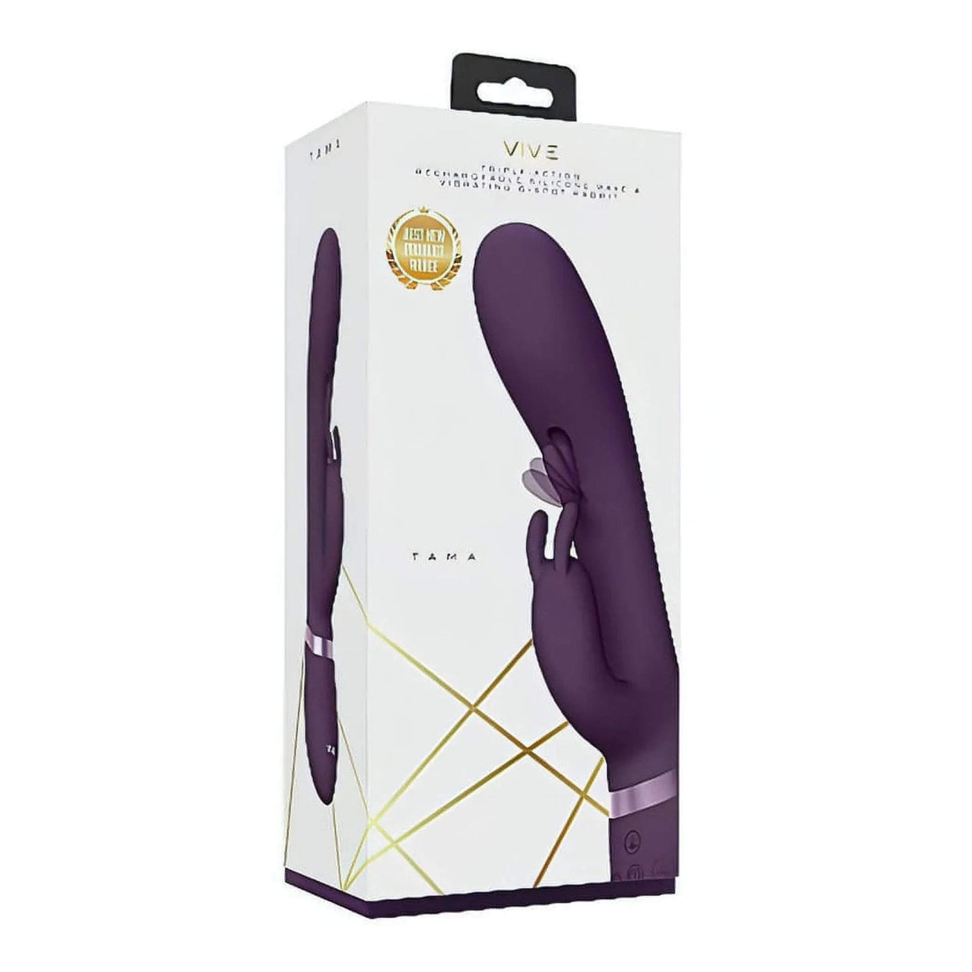 Tama Vibratore Rabbit con lingua Punto G