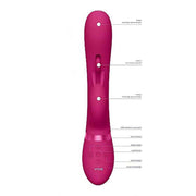 Tama Vibratore Rabbit con lingua Punto G