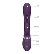 Tama Vibratore Rabbit con lingua Punto G