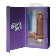 The Realistic Cock 6″ - Mulatto