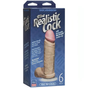 The Realistic Cock 6″ - White