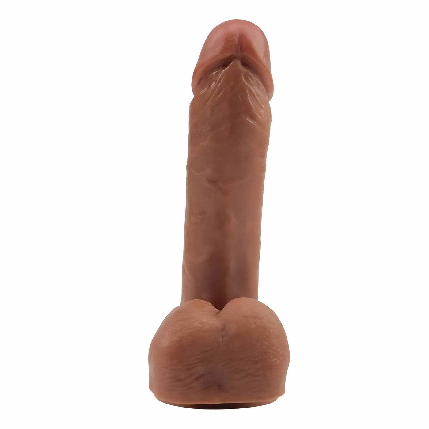 The Realistic Cock Dual Layer - 7.9″ Mulatto