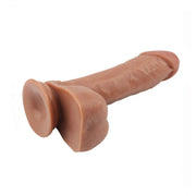 The Realistic Cock Dual Layer - 7.9″ Mulatto