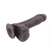 The Realistic Cock Dual Layer - 7.9″ Nero