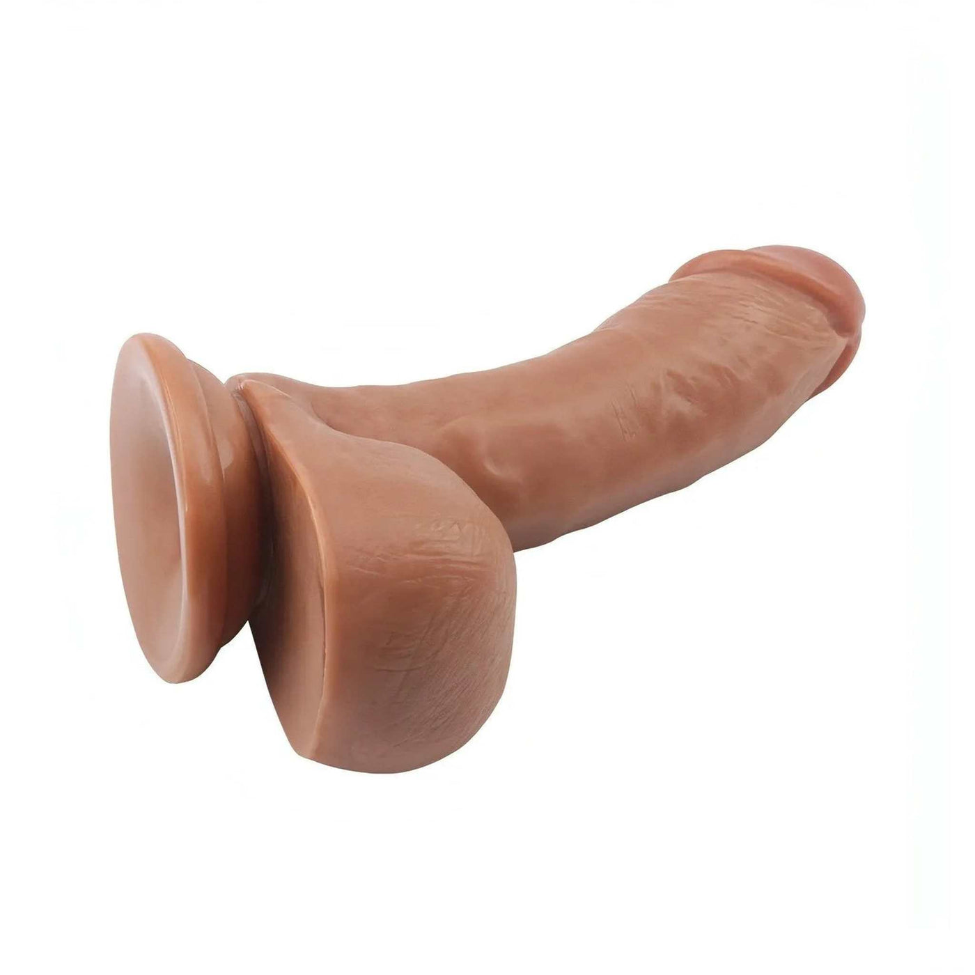 The Realistic Cock Dual Layer - 7″ Caramello