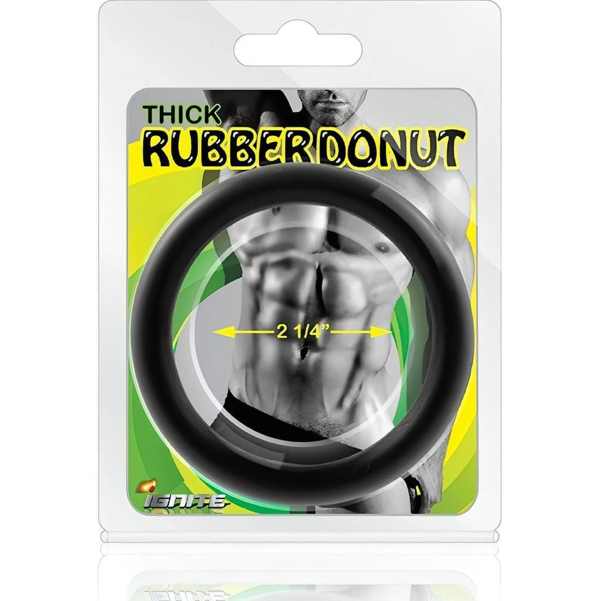 Thick Rubber Donut - Nero