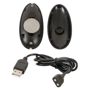 Accessori telecomando wireless per plug anale: coperchio batteria, connessione magnetica e cavo USB di ricarica