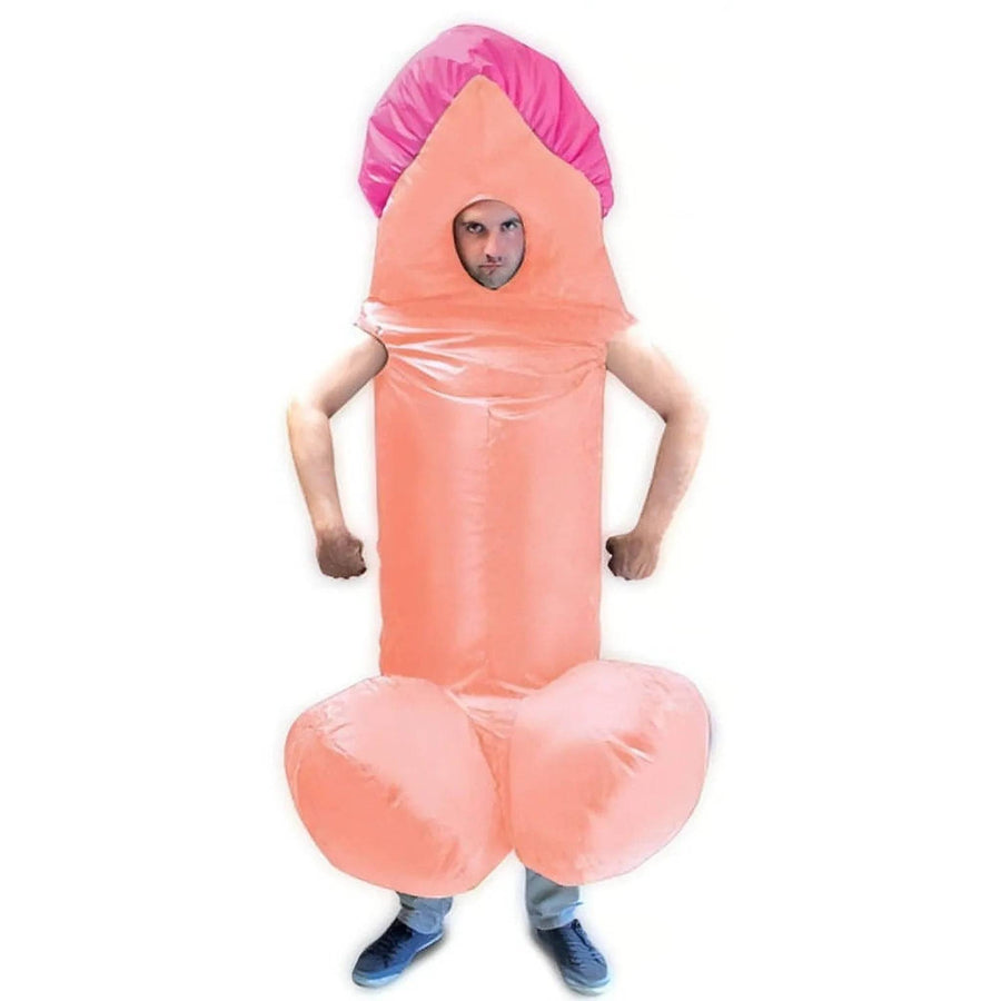 Travestimento scherzoso da pene gigante