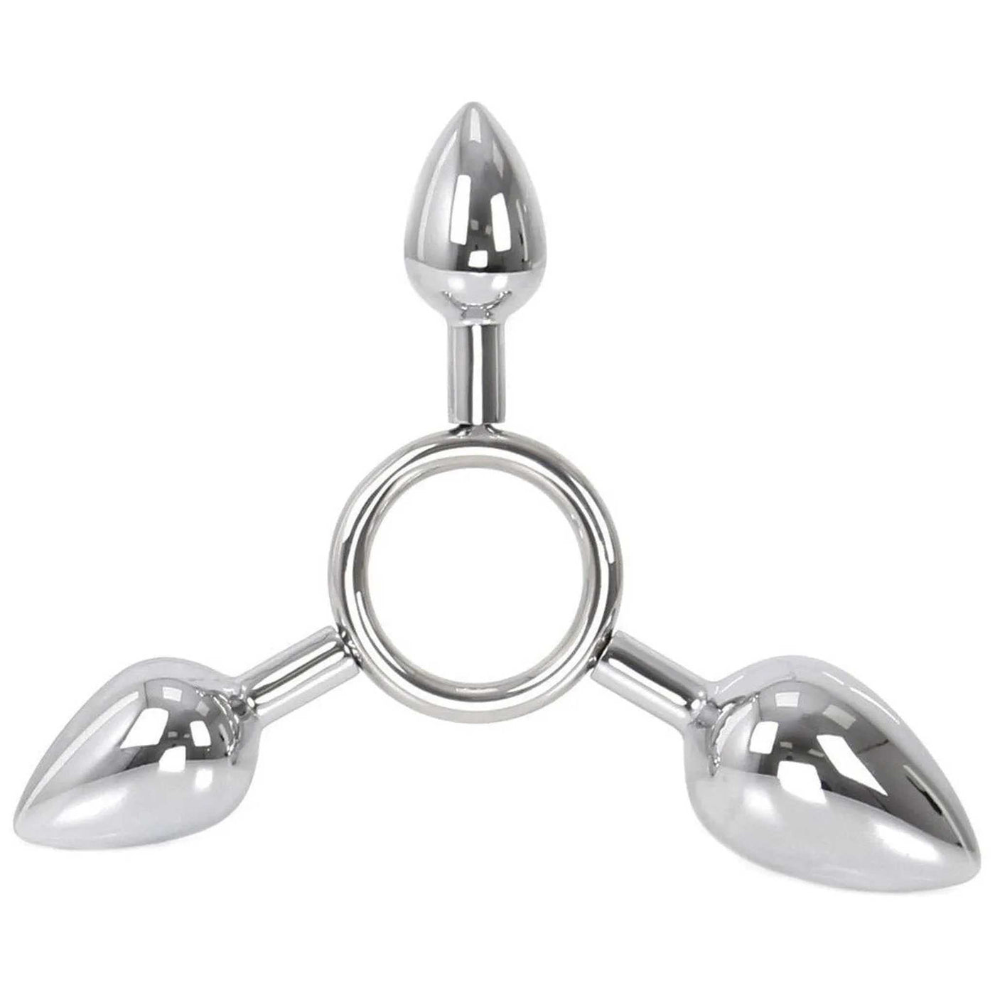 Triple O Anal plug device - Ø 2.7 cm, 3.4 cm, 4.1 cm