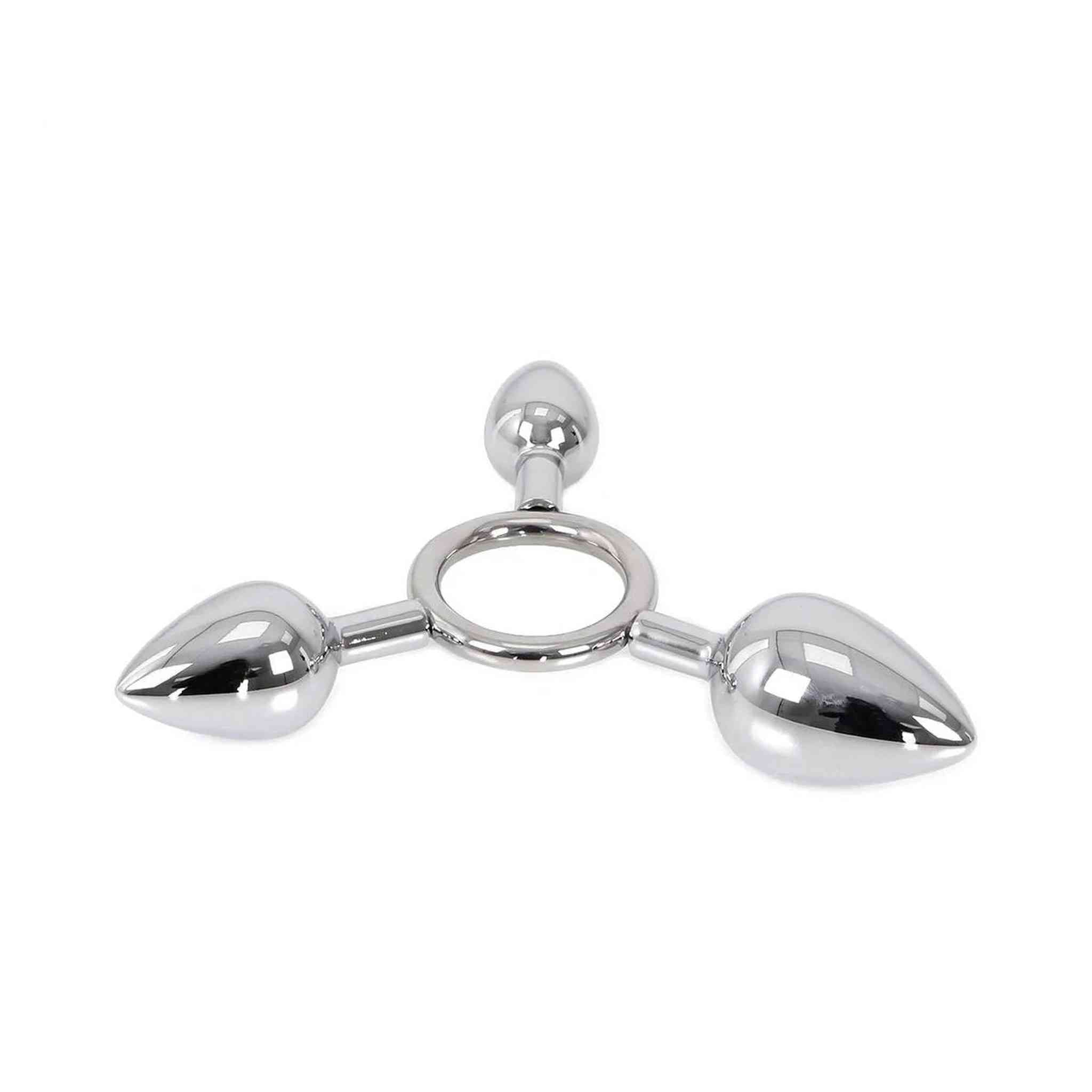 Triple O Anal plug device - Ø 2.7 cm, 3.4 cm, 4.1 cm