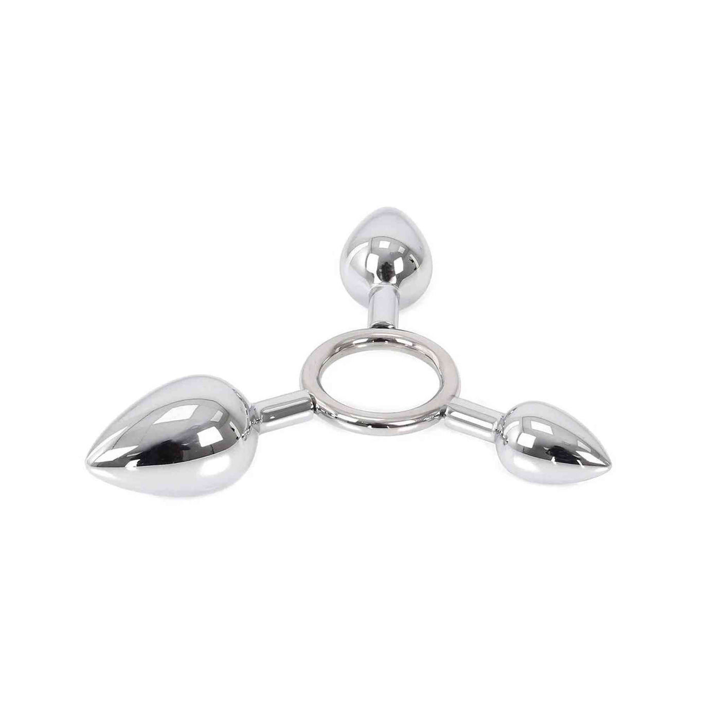 Triple O Anal plug device - Ø 2.7 cm, 3.4 cm, 4.1 cm