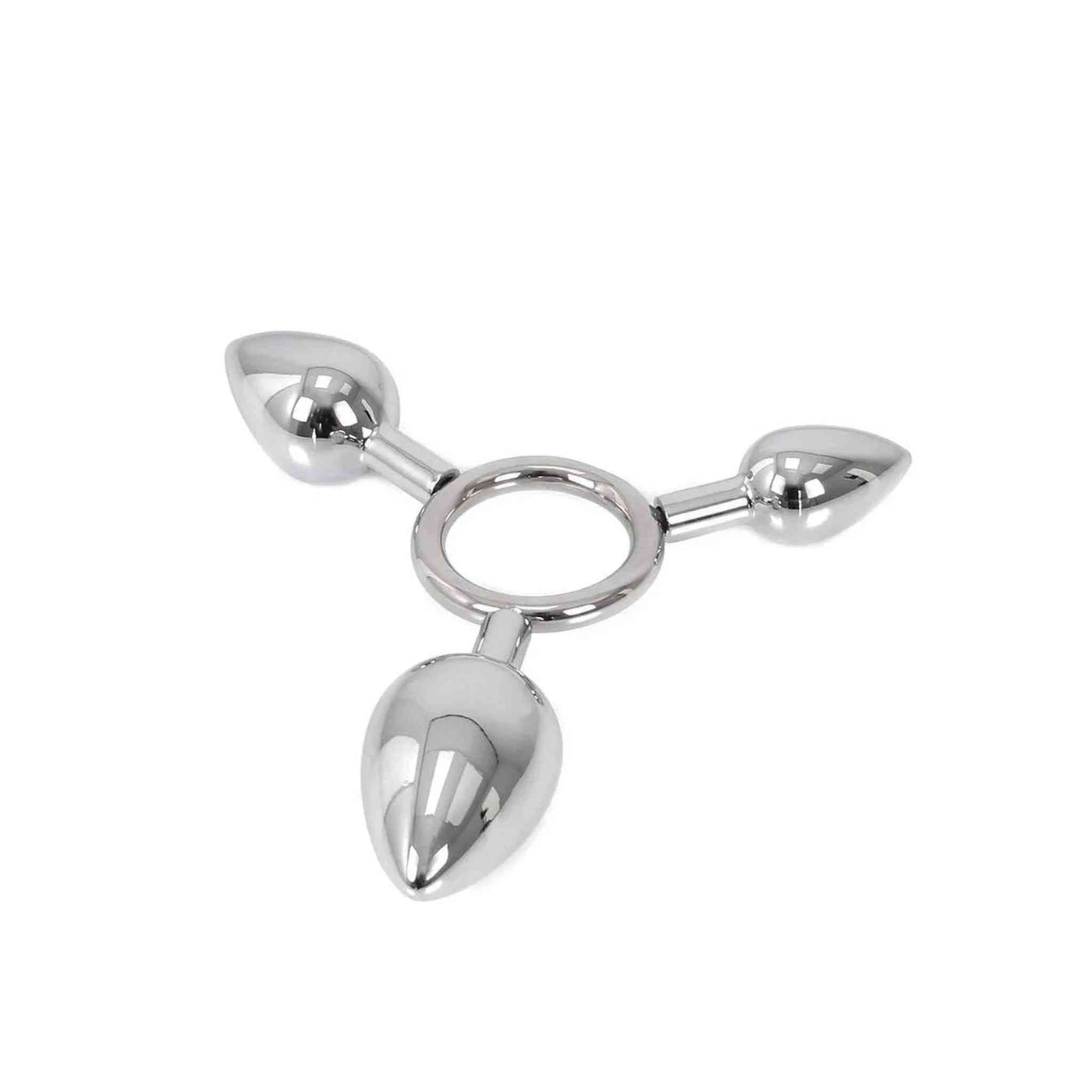 Triple O Anal plug device - Ø 2.7 cm, 3.4 cm, 4.1 cm
