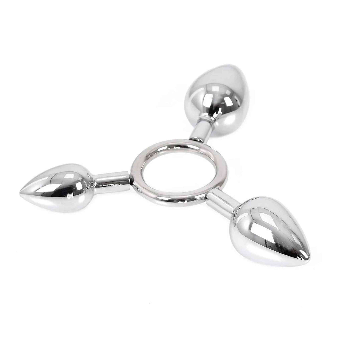 Triple O Anal plug device - Ø 2.7 cm, 3.4 cm, 4.1 cm