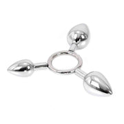 Triple O Anal plug device - Ø 2.7 cm, 3.4 cm, 4.1 cm