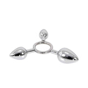 Triple O Anal plug device - Ø 2.7 cm, 3.4 cm, 4.1 cm