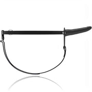 Vibrating Penetrix Silicone Strap-On 15 cm - Nero, ricaricabile, 10 modalità di vibrazione