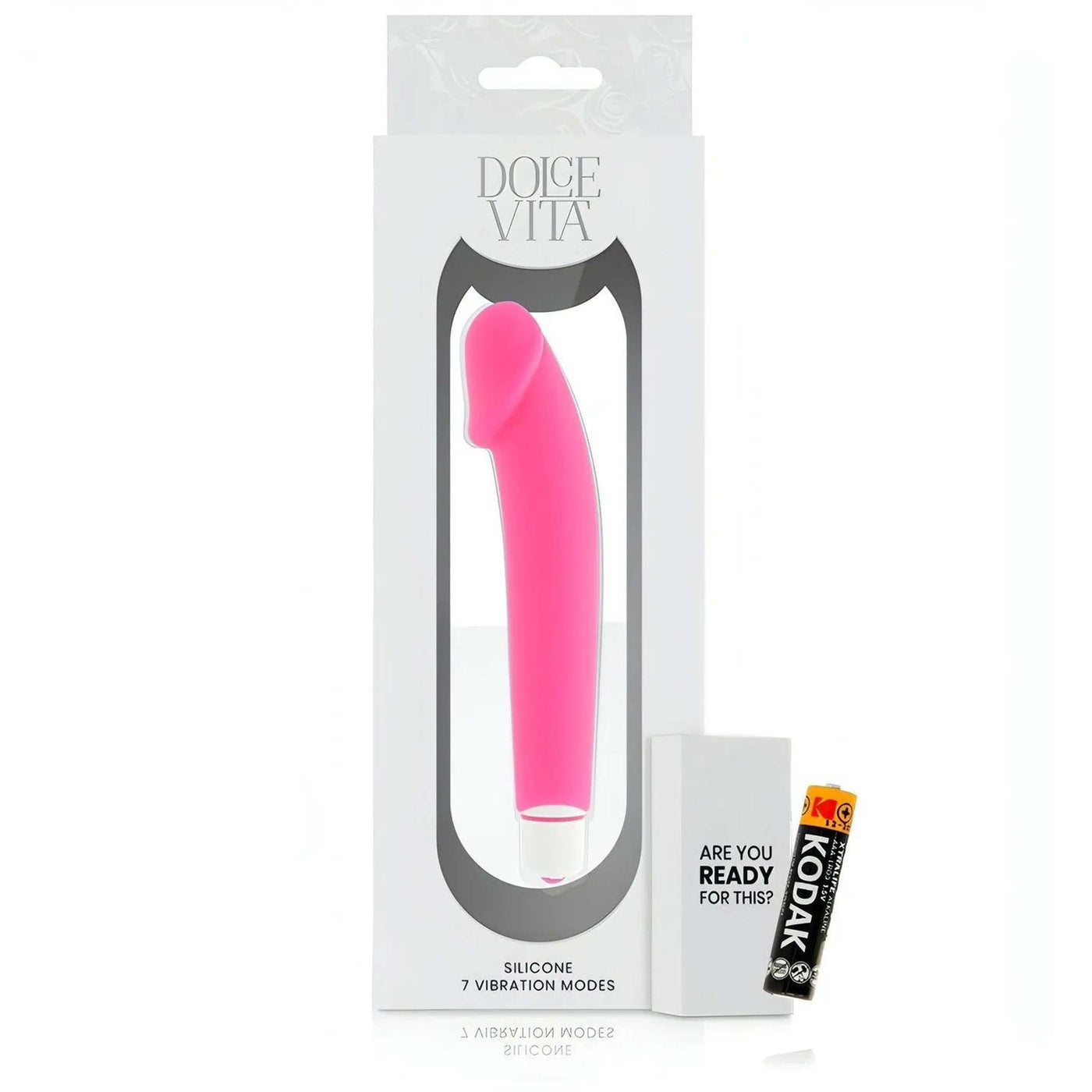 Vibratore Design Con Glande in Rilievo
