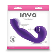 Vibratore Multifunzione Vibra e Succhia - Viola