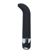 Vibratore Punto G in silicone 15 cm - Multispeed, Nero