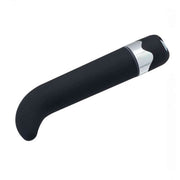 Vibratore Punto G in silicone 15 cm - Multispeed, Nero