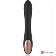 Vibratore Punto-G in silicone con orologio per controllo remoto