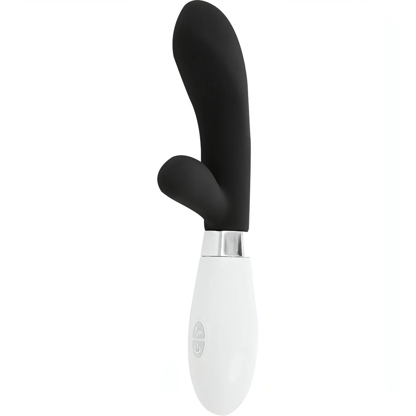 Vibratore Rabbit Jackson 10 modalità di vibrazione - Nero, silicone medicale - GoEstasy