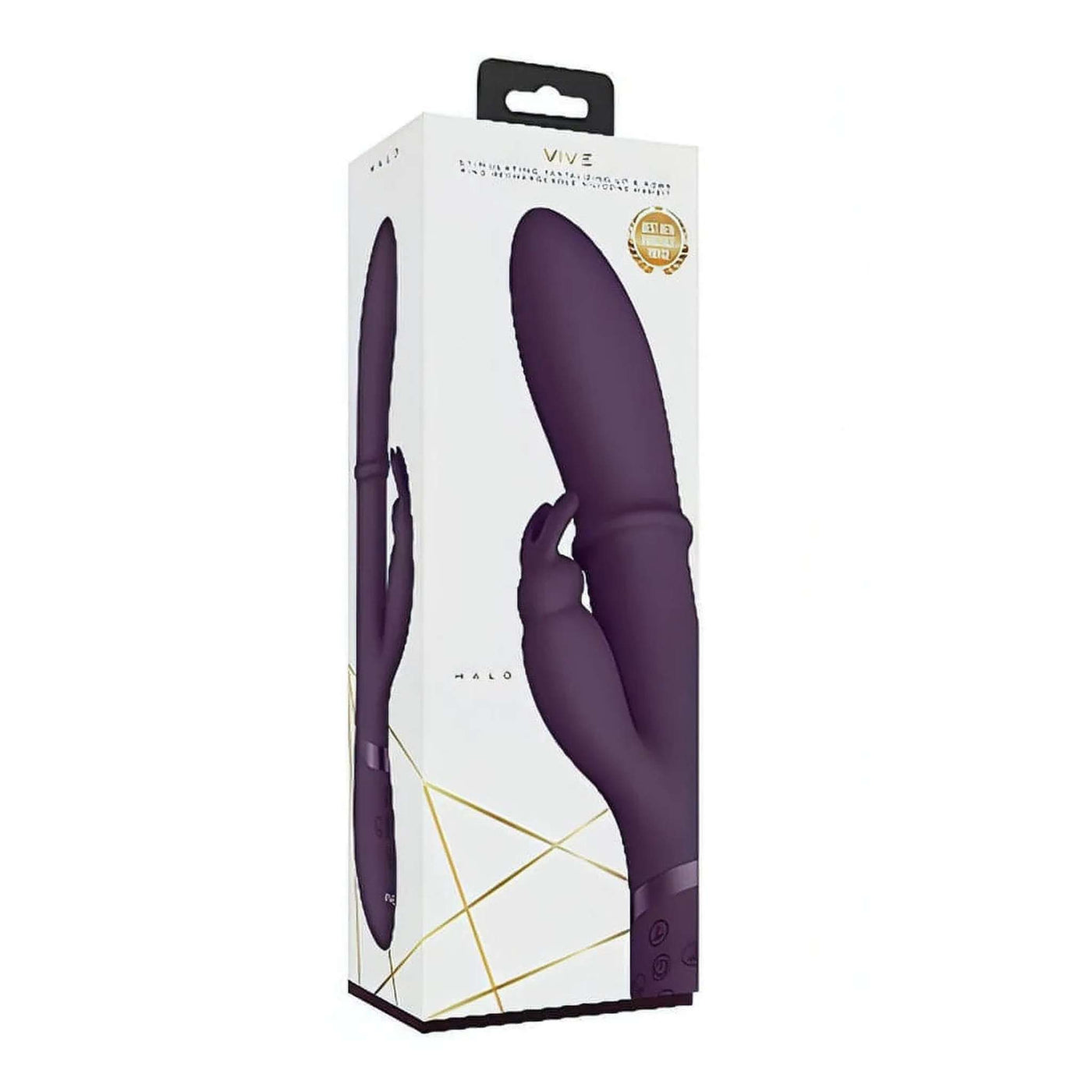 Vibratore Rabbit con anello Sali e Scendi