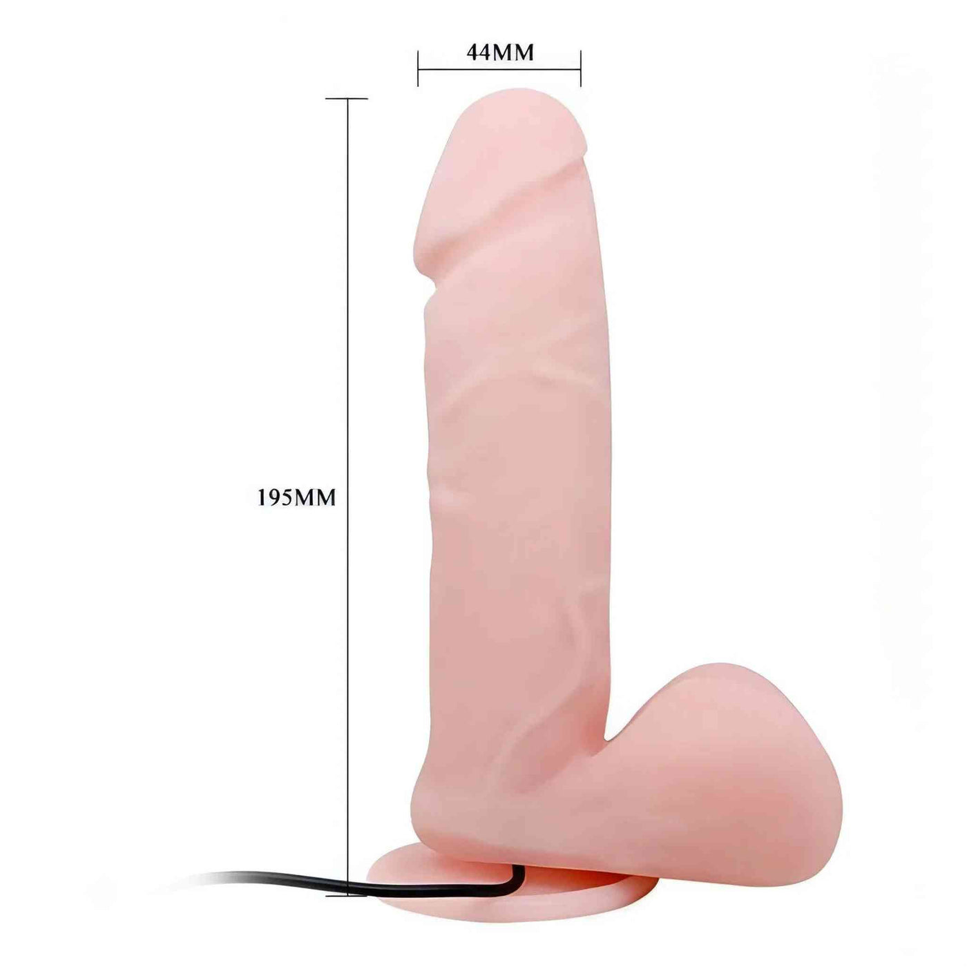 Vibratore a Forma Fallica 19.5 cm