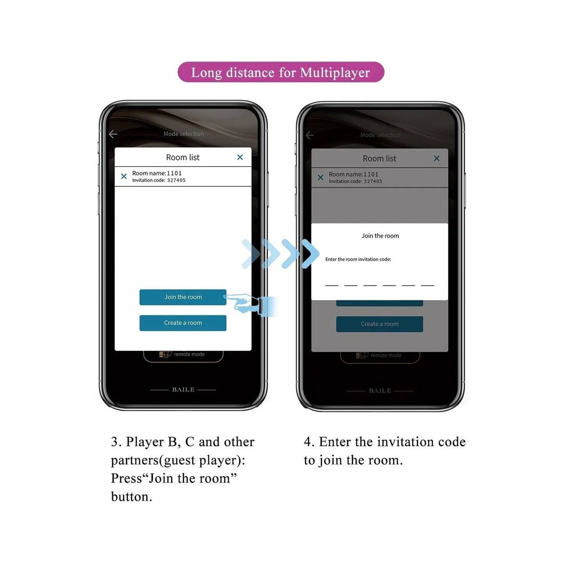 Vibratore di coppia August con comando da Smartphone