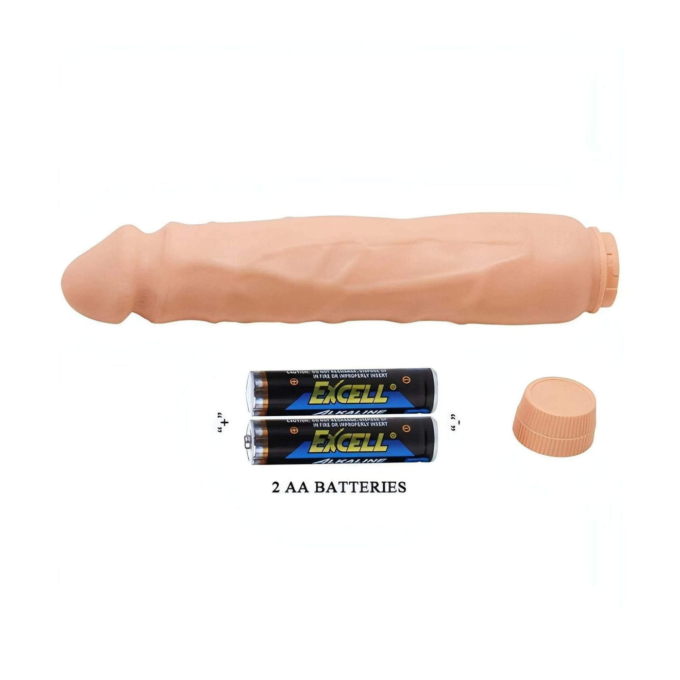 Vibratore multivelocità in Soft Skin 26 cm