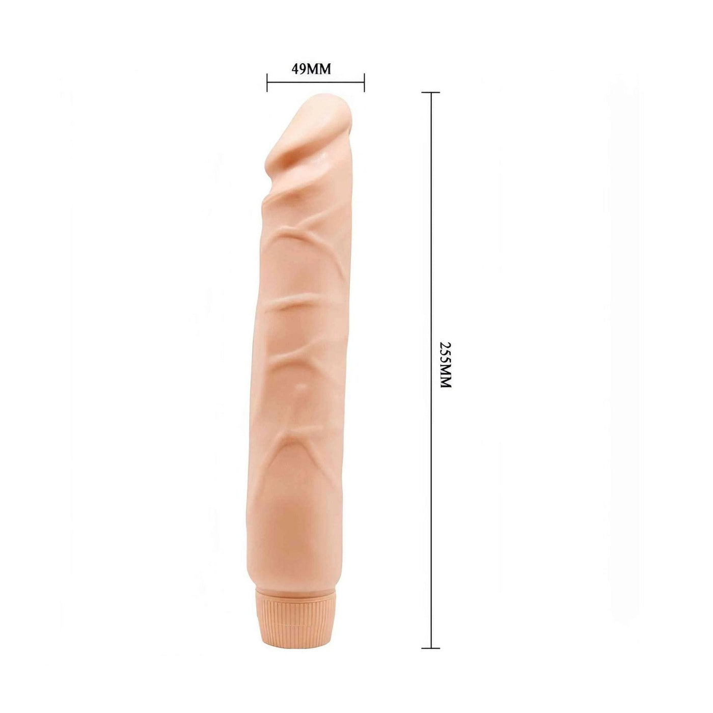 Vibratore multivelocità in Soft Skin 26 cm