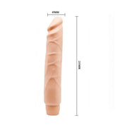 Vibratore multivelocità in Soft Skin 26 cm