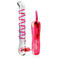 Icicles glass G-spot vibrator n°4