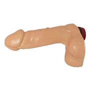 Vibratore realistico con testicoli 6″ - Multivelocità, Rosa Carne