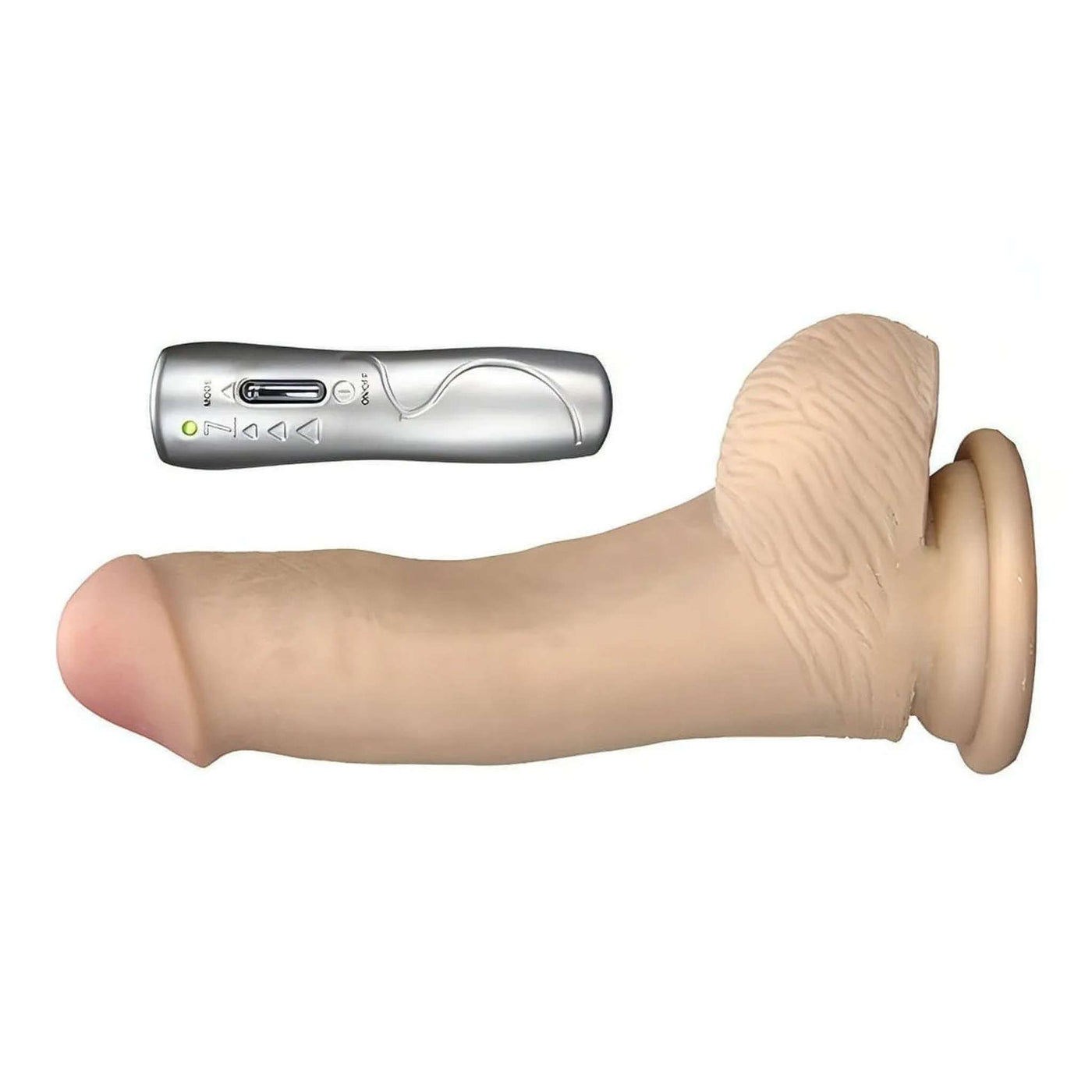 Vibratore realistico con ventosa 16.5