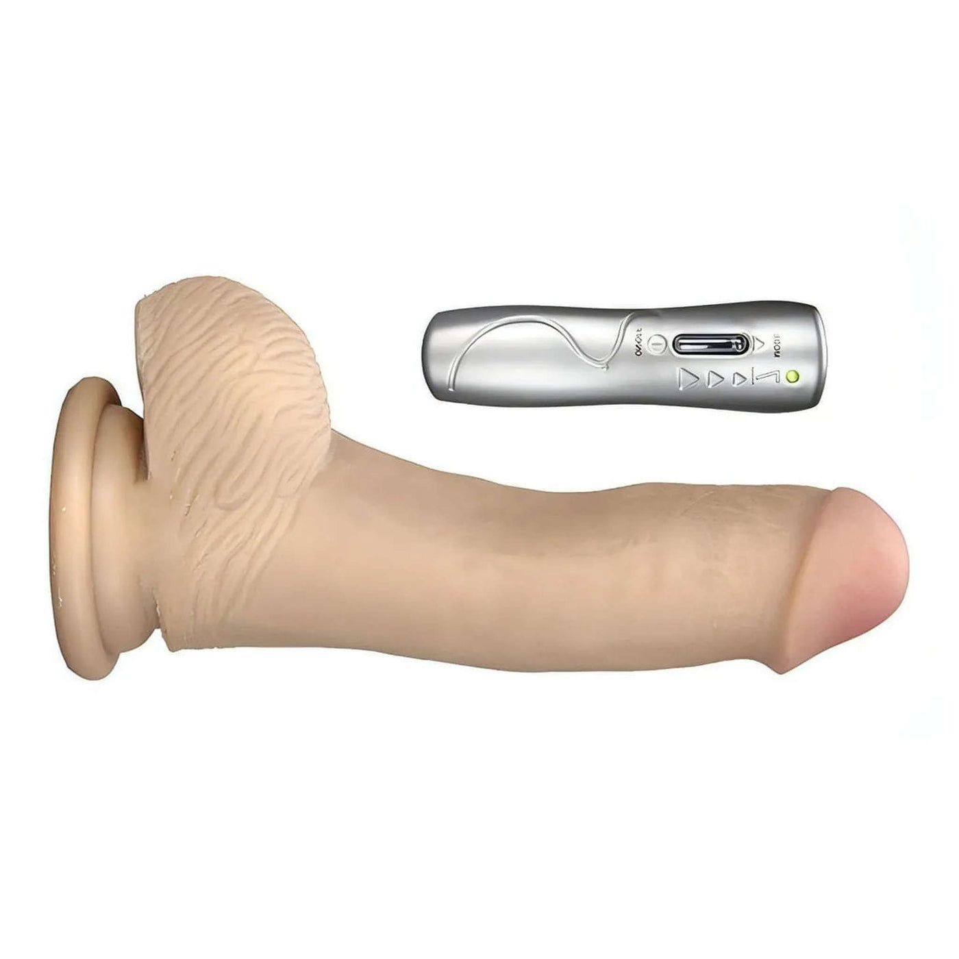 Vibratore realistico con ventosa 16.5