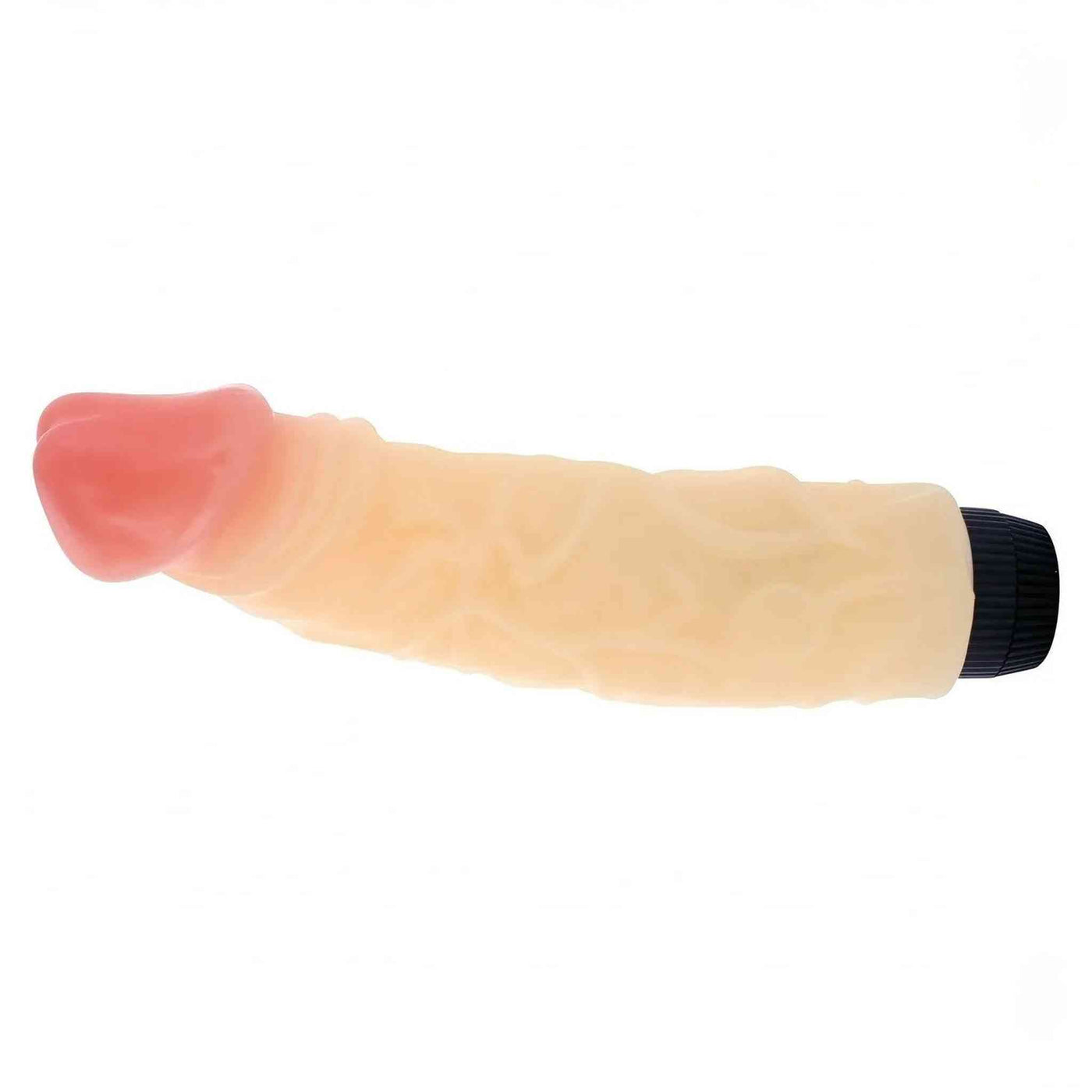 Vibratore realistico in gomma - Rosa Carne
