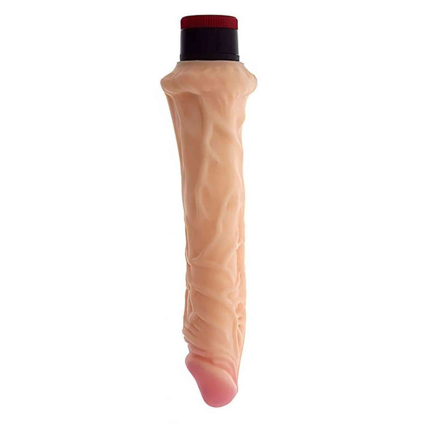 Vibratore realistico morbido con venature 22 cm - Multispeed