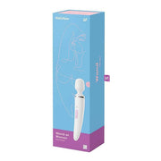Wand-er Woman Wand Vibrator - White/Chrome