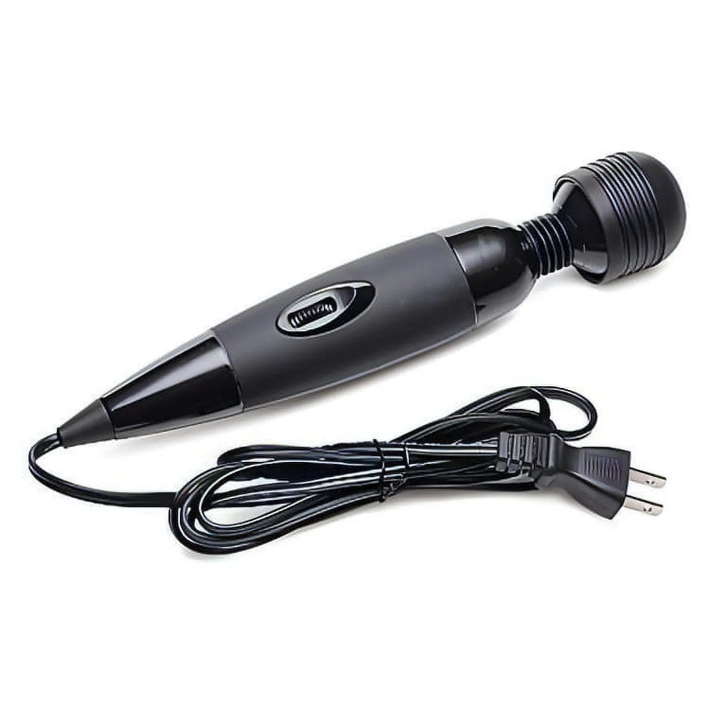 Wander Wand Multi-Speed Travel Size Wand con Alimentazione a Corrente- Black - GoEstasy