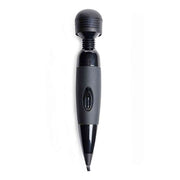 Wander Wand MultiSpeed nero frontale con interruttore ovale e cavo di alimentazione