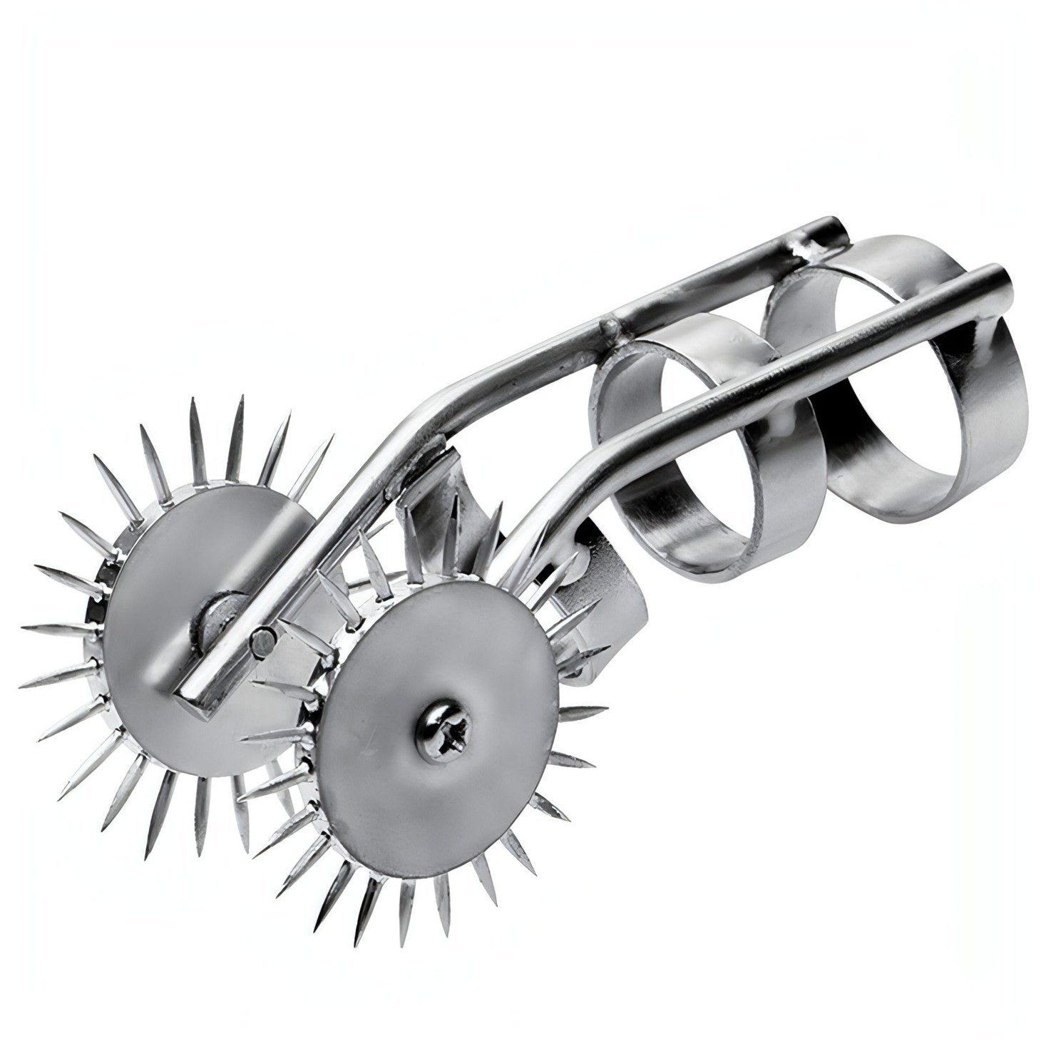 Wartenberg Wheel da dita con doppia girandola - GoEstasy