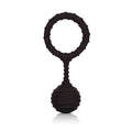 Weighted Ring Extra Large - Cock ring in 100% pure silicone, elastic and comfortable - Black, weight 110 gr.