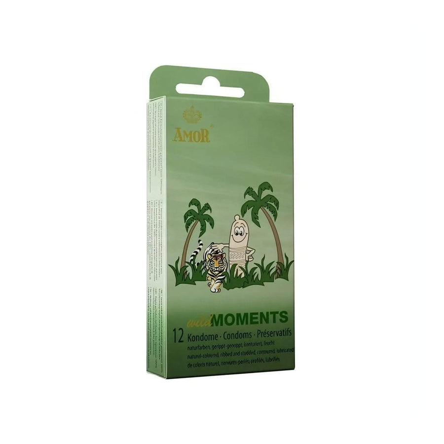 Wild Moments Stimulierende Kondome 54 mm - 12er-Pack