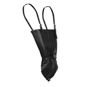 Zip-up Full Sleeve Arm Restraint - Black