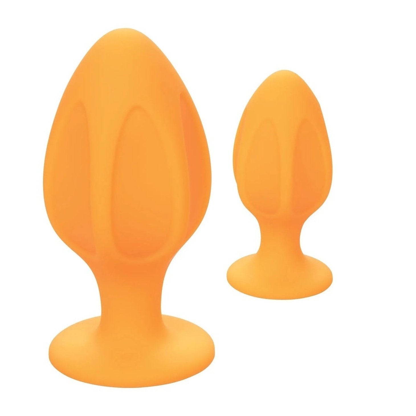 Cheeky ButtPlug Set - Silicone Medicale, Arancione Calexotics