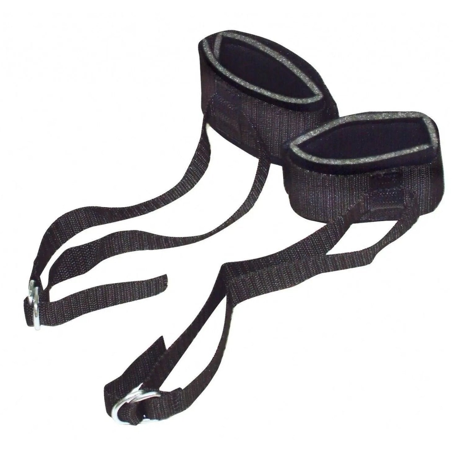 Costrittivo mani/piedi con strap per sospensione - Nero Bad Kitty